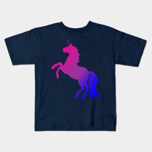 Bisexual Pride Unicorn Kids T-Shirt